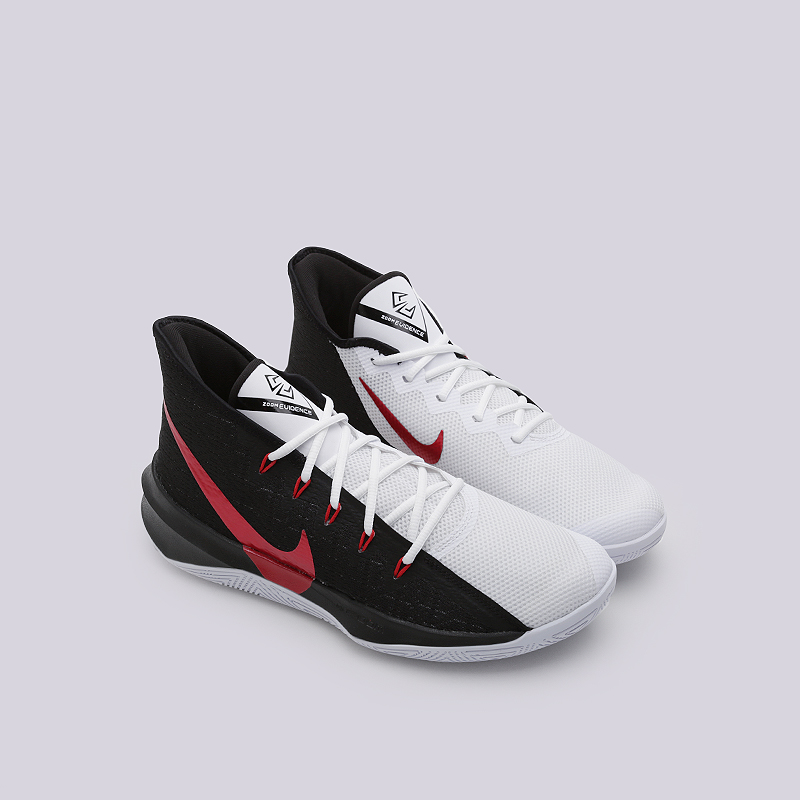  черные баскетбольные кроссовки Nike Zoom Evidence III AJ5904-005 - цена, описание, фото 2